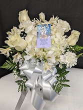 Angel April Birthstone Bouquet