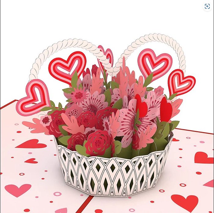 LovePop Valentine\'s Day Basket