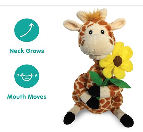 Gerry The Giraffe Animated Plush