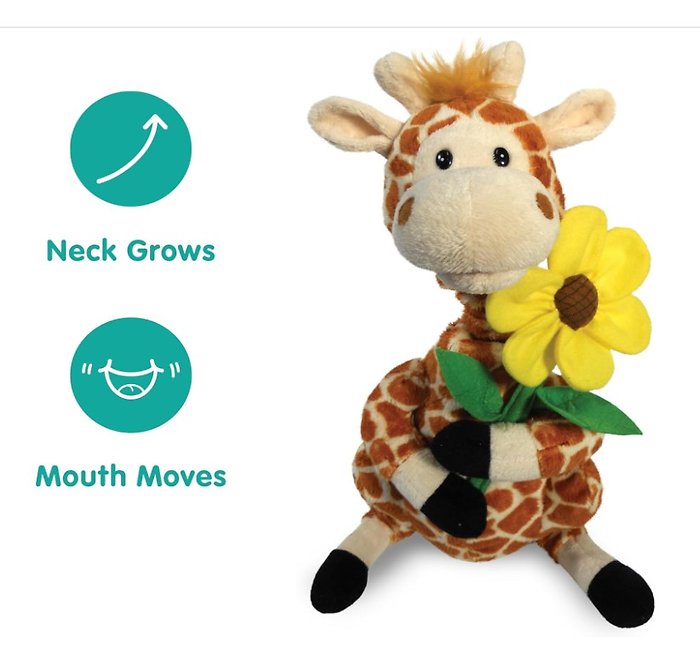 Gerry The Giraffe Animated Plush