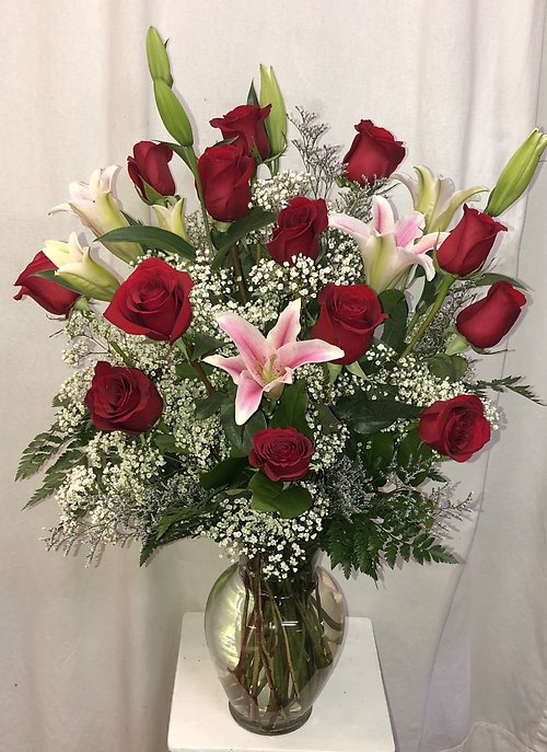 ROSES AND LILIES