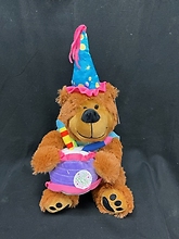 Happy Birthday! Singing Bear With Cake