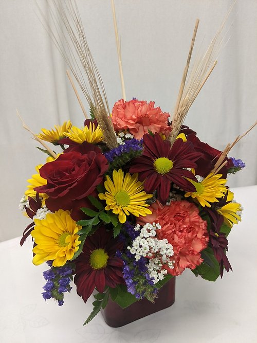 Autumn Cube Arrangement