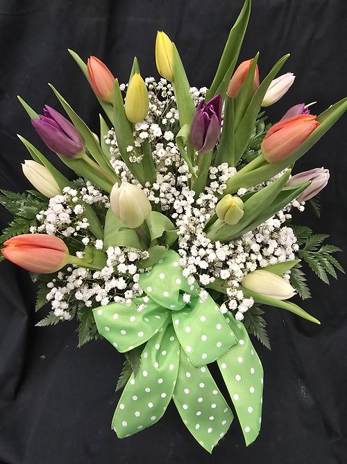 Spring Tulip Vase