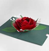 Enduring Red Artificial Rose Vase