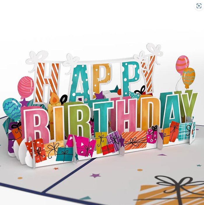 LovePop Happy Birthday