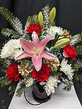 Holiday Aglow Bouquet